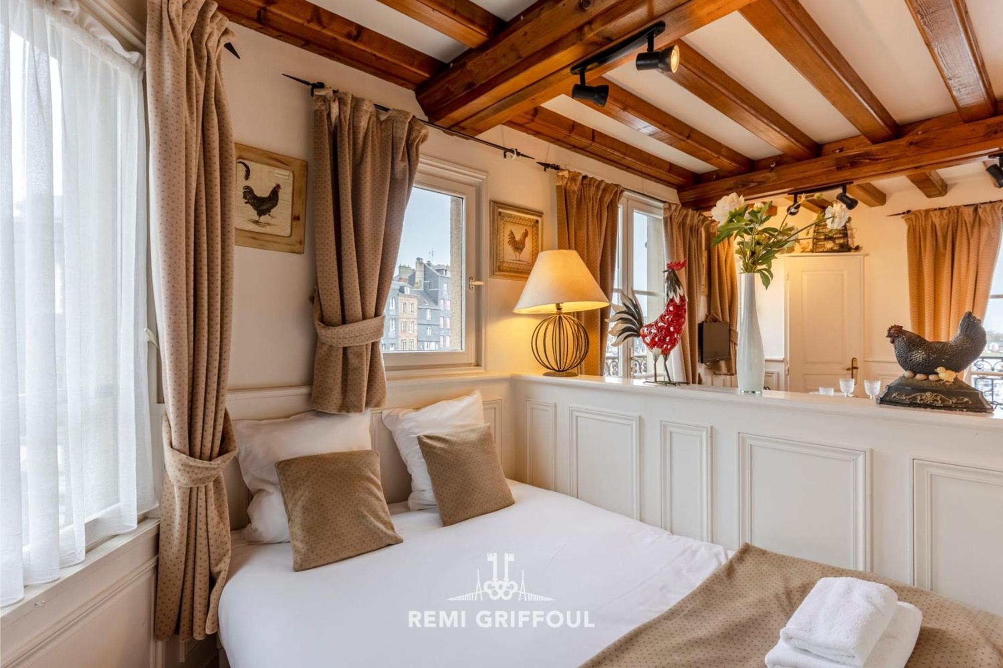 Key West - Charming Studio On The Port Of Honfleur - Superb 360 View Exterior photo