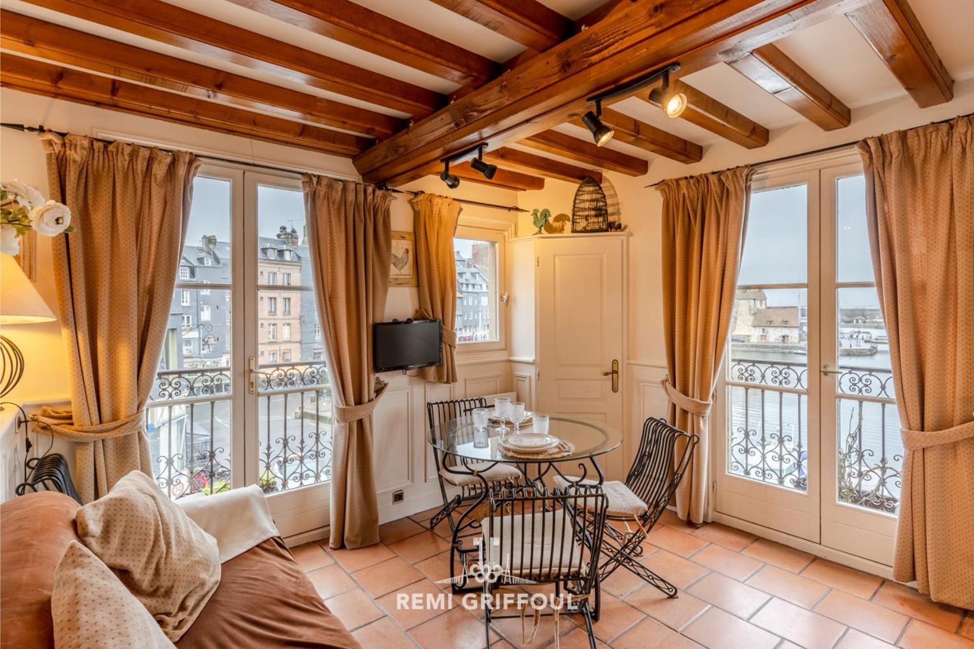 Key West - Charming Studio On The Port Of Honfleur - Superb 360 View Exterior photo